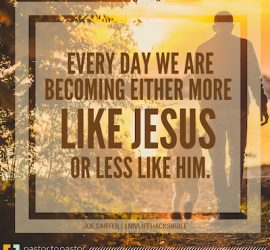 Becoming A "Watch-Worthy" Christ Follower