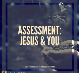 Assessment Jesus and You